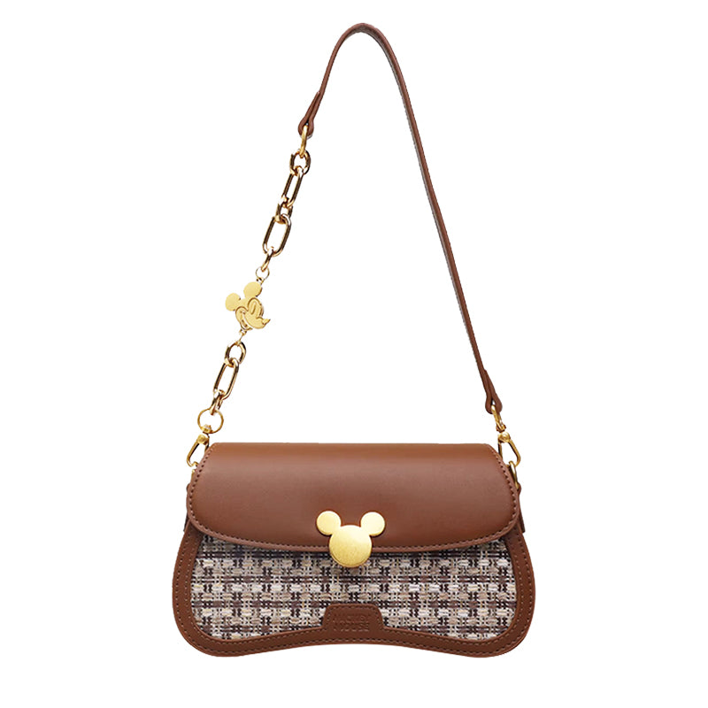 Disney Mickey Mouse Fashion Lady Shoulder PU Bag