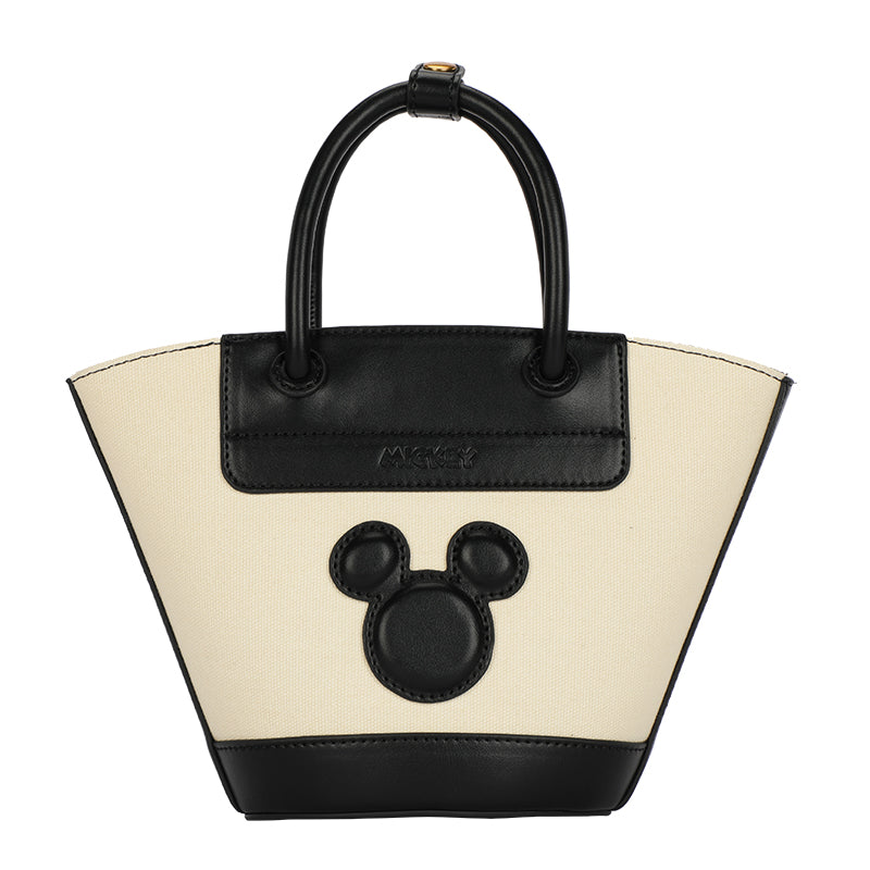 Disney Mickey Mouse Univeral Fashion Lady PU+Canvas bag