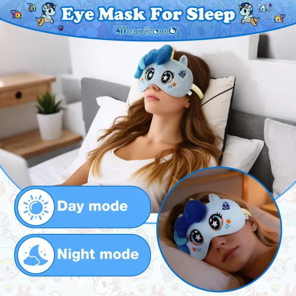 Unicorn cartoon plush eye mask-TC51983-TK