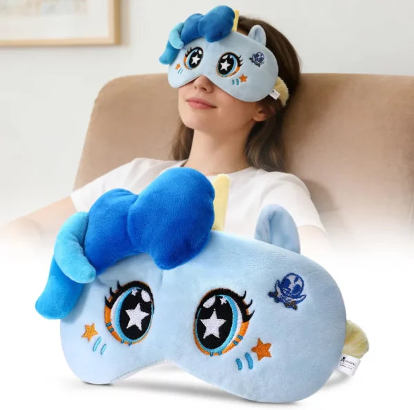 Unicorn cartoon plush eye mask-TC51983-TK