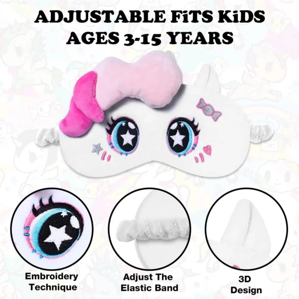 Unicorn cartoon plush eye mask-TC51983-TK2