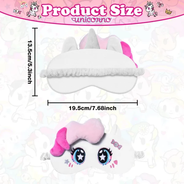 Unicorn cartoon plush eye mask-TC51983-TK2