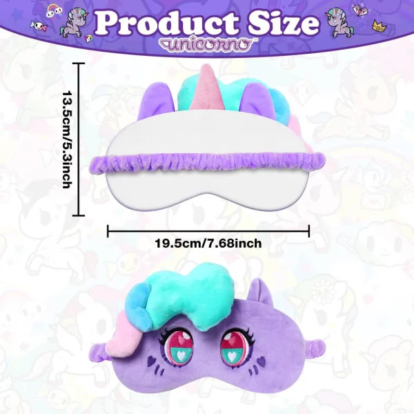 Unicorn cartoon plush eye mask-TC51983-TK3