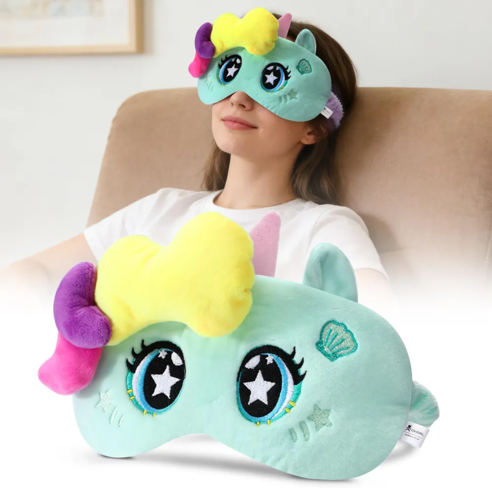 Unicorn cartoon plush eye mask-TC51983-TK4
