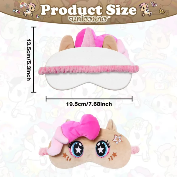 Unicorn cartoon plush eye mask-TC51983-TK5
